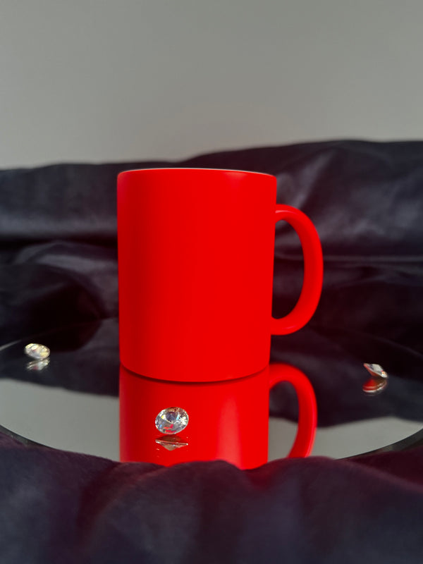 PREMIUM CRYSTALS Double Initial Neon Mugs – Personalized with Vibrant Elegance