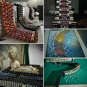 Crystal Embellished Smartwatch Straps – Premium Elegance