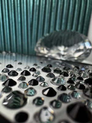 Black Noir – Crystal Embellished Phone Case