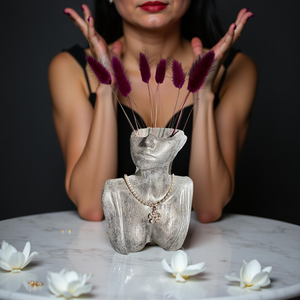 Celeste Blossom Jewellery Set – Handmade Austrian Crystal Pearl Jewellery | Daring Decor