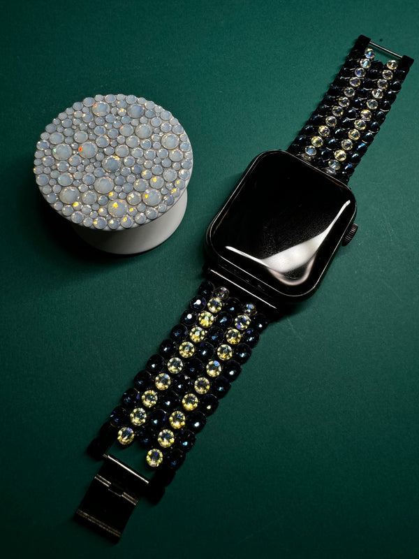 Crystal Embellished Smartwatch Straps – Premium Elegance