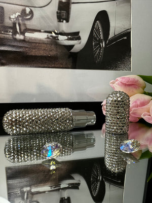 Glam on a Dime 5ml Perfume Atomisers with Full Cover Embellishment (PERFUME NOT INCLUDED)