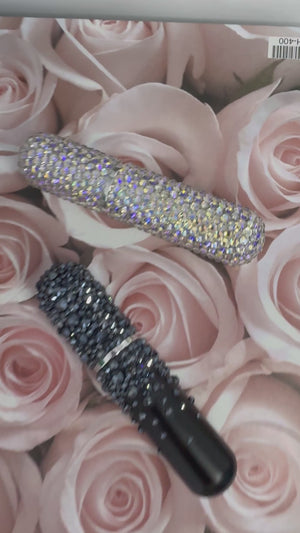 Glam on a Dime 5ml Perfume Atomisers with Full Cover Moonlight Crystals Embellishment (PERFUME NOT INCLUDED)